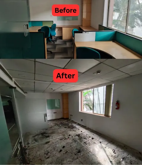 False Ceiling Removal